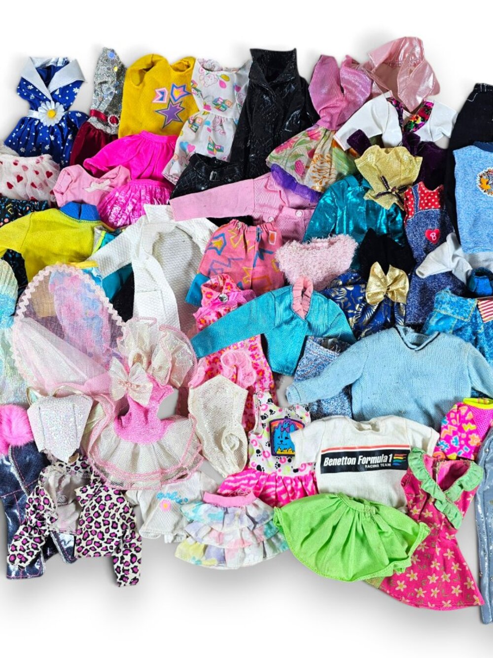 Mattel Barbie Fashion Doll Clothing Lot of 58 Ken Fashion Avenue Vintage 90s